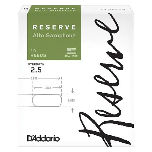 Rico DJR1025 Alto Sax Reserve Трость для саксофона-альт - 2.5