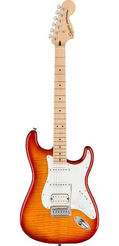 Fender Squier Affinity 2021 Stratocaster FMT HSS MN Sienna Sunburst Электрогитара.